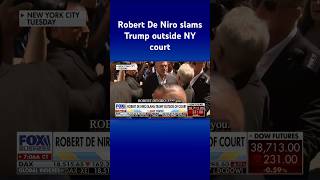 ‘YOU'RE A LITTLE PUNK': Protester hurls insults at Robert De Niro after actor bashes Trump #shorts