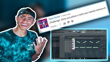 Making A Beat Without Deleting ANY Notes... | Beat Making Challenges | Sharpe