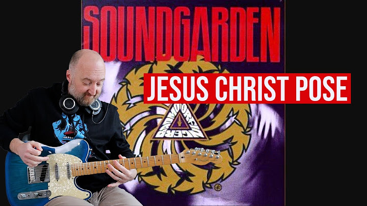 Jesus Christ Pose Guitar version - Guitar performance video thumbnail