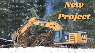 Moving Equipment &amp; Clearing Land