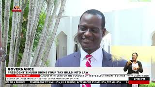 Full Taiwo Oyedele- Chairman Presidential Tax Reform Speaks On The Four Tax Reform Bills Sign Into Law Update