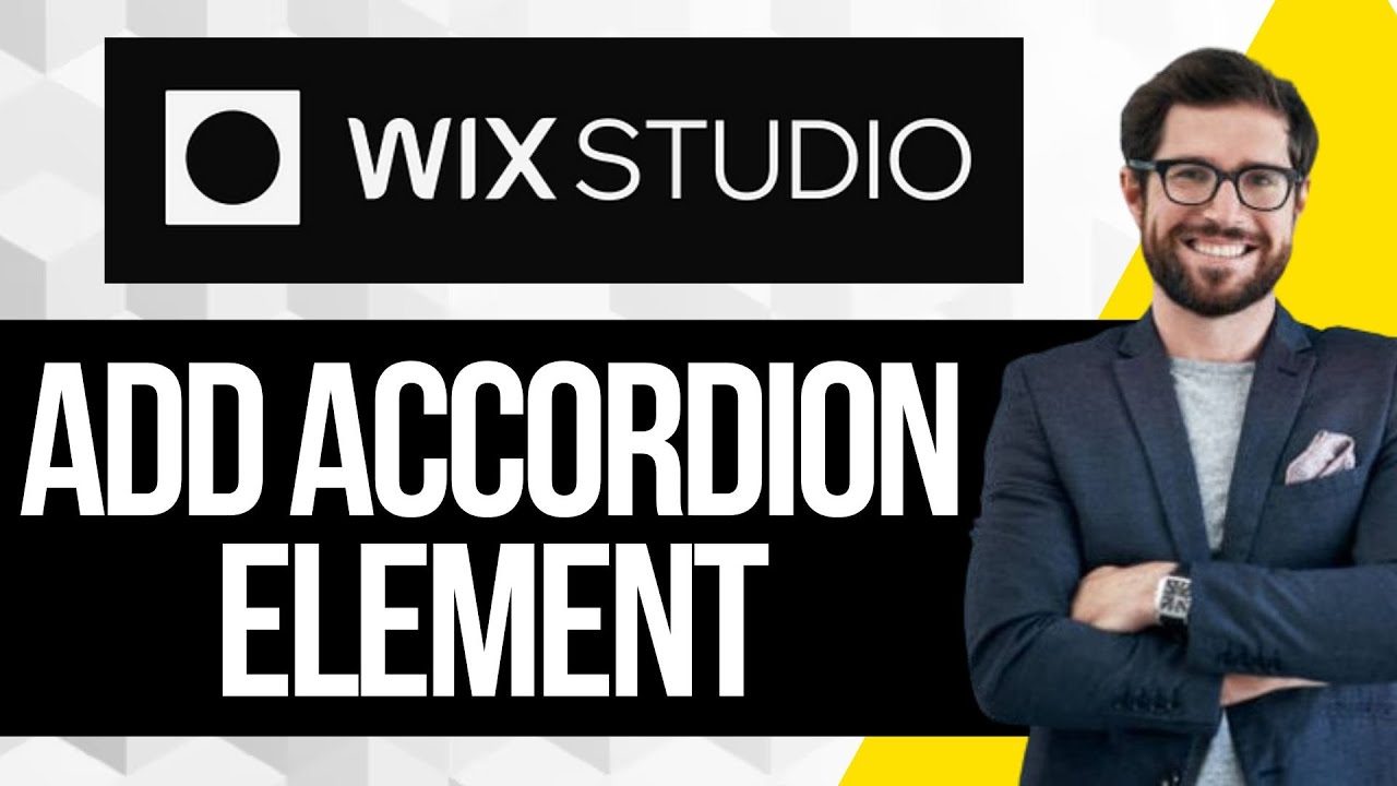 Как добавить элемент аккордеона в Wix Studio