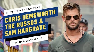 Netflix’s Extraction Watch Party w/ Chris Hemsworth, The Russos & Sam Hargrave