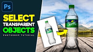 How to Select Transparent Objects in Photoshop | Photoshop Shorts Video Tutorial