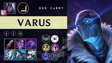 Varus ADC vs Aphelios - KR Challenger Patch 25.24