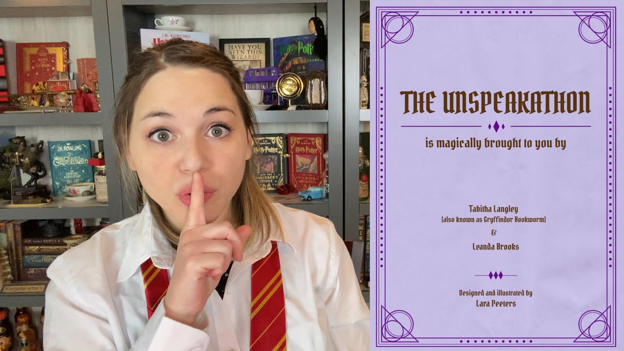 The Unspeakathon 2023 The Full Guidebook Reveal Harry Potter