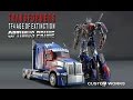 CUSTOM TRANSFORMERS TF4  AGE OF EXTINCTION MOVIE OPTIMUS PRIME FIGURE