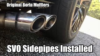 SVO Sidepipes Installed - '96 Ford Mustang Cobra