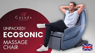 UNPACKED! The new Ecosonic massage chair from Casada!
