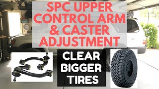 How To Adjust Your Caster and SPC Upper Control Arms To Clear Bigger Tires