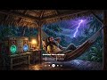 Thunder Echo Island ⚡ Smooth Bass Reggae for Relaxation & Midnight Focus