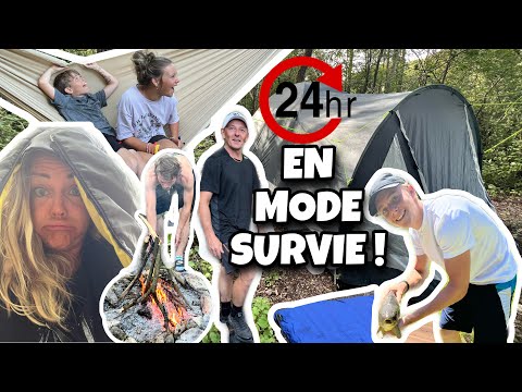 24h EN MODE SURVIE ! ON TENTE TOUTES LES TECHNIQUES AVEC BEN, NOTRE NOUVEAU GUIDE ! C’EST DUR !!