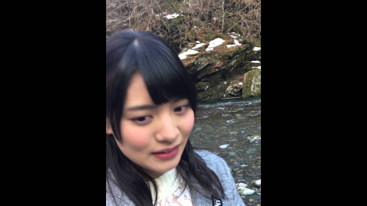 絶景告白 タテ動画 三十槌の氷柱 松永有紗 Youtube