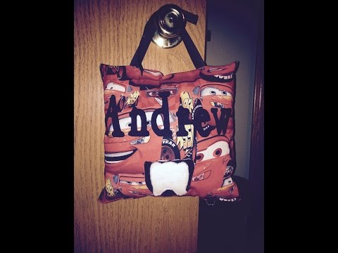 DIY Fada do Dente Pillow Tutorial
