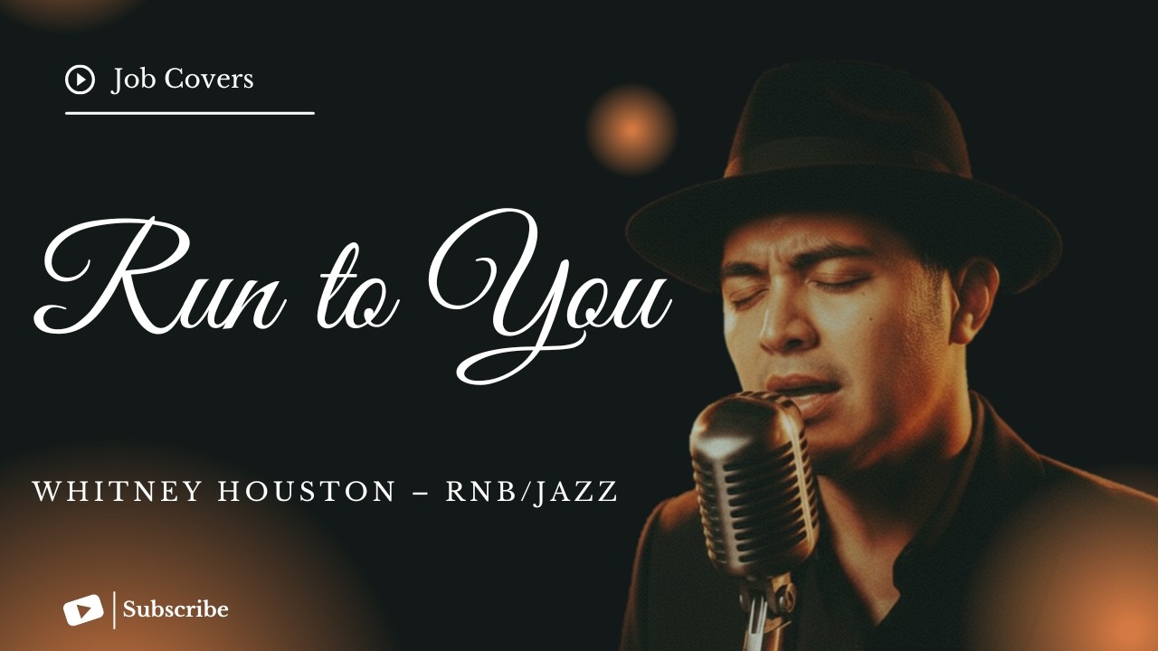 Run To You - Whitney Houston - Male RNB/Jazz Cover (Lyric Video)