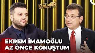 Ekrem İmamoğlu | Candaş Tolga Işık ile Az Önce Konuştum | 13 Aralık 2022