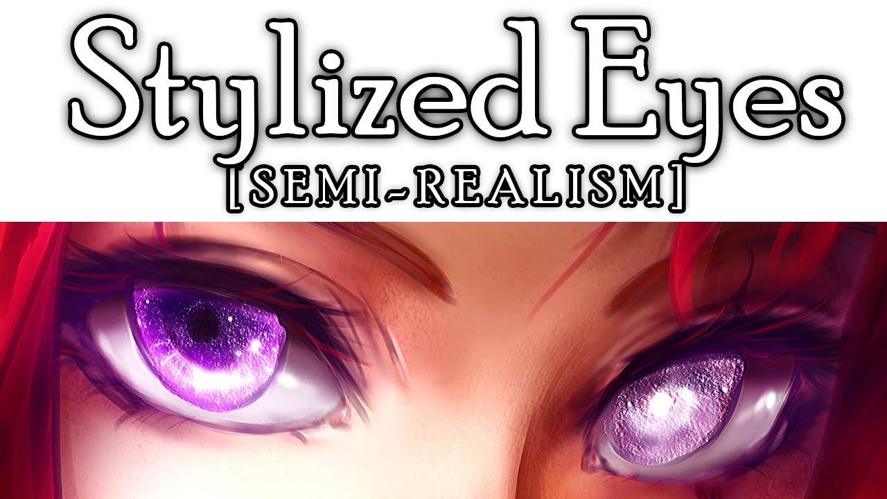 Realistic Anime Eyes Drawing