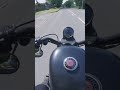 love the feeling of being on the road ! #883iron #dopemotovlog #harleydavidson