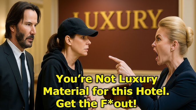 Receptionist Humiliates Sandra Bullock in a Luxury Hotel – Keanu Reeves  Reaction Shocks Everyone - YouTube