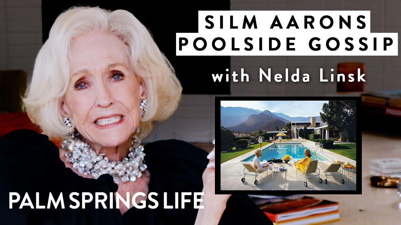 Как зарождаются сплетни у бассейна: самая культовая фотография Слима Ааронса с Нельдой Линск | PA...