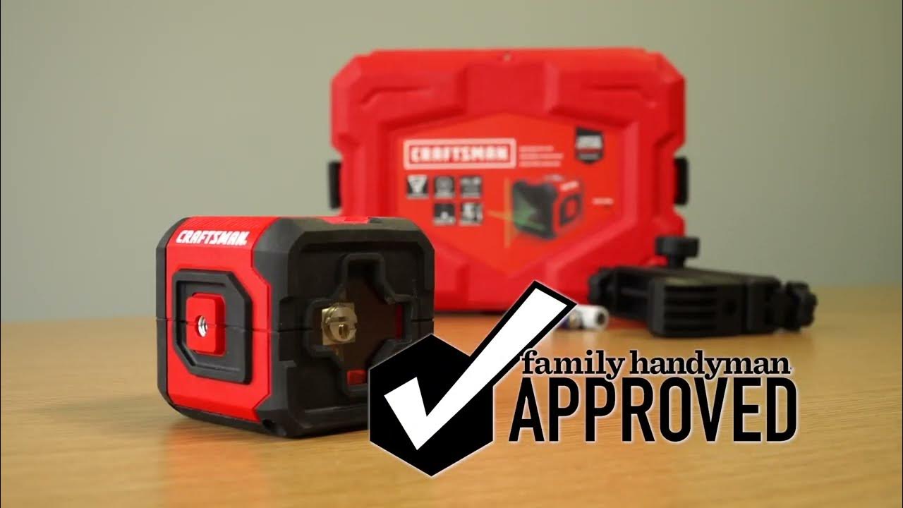 Family Handyman Approved Craftsman Laser Level YouTube