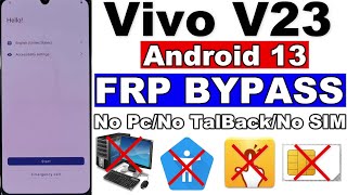 Vivo V23 FRP Bypass Android 13 TalBack Not Working Without Pc | Vivo V23 Google Account Lock Remove screenshot 2