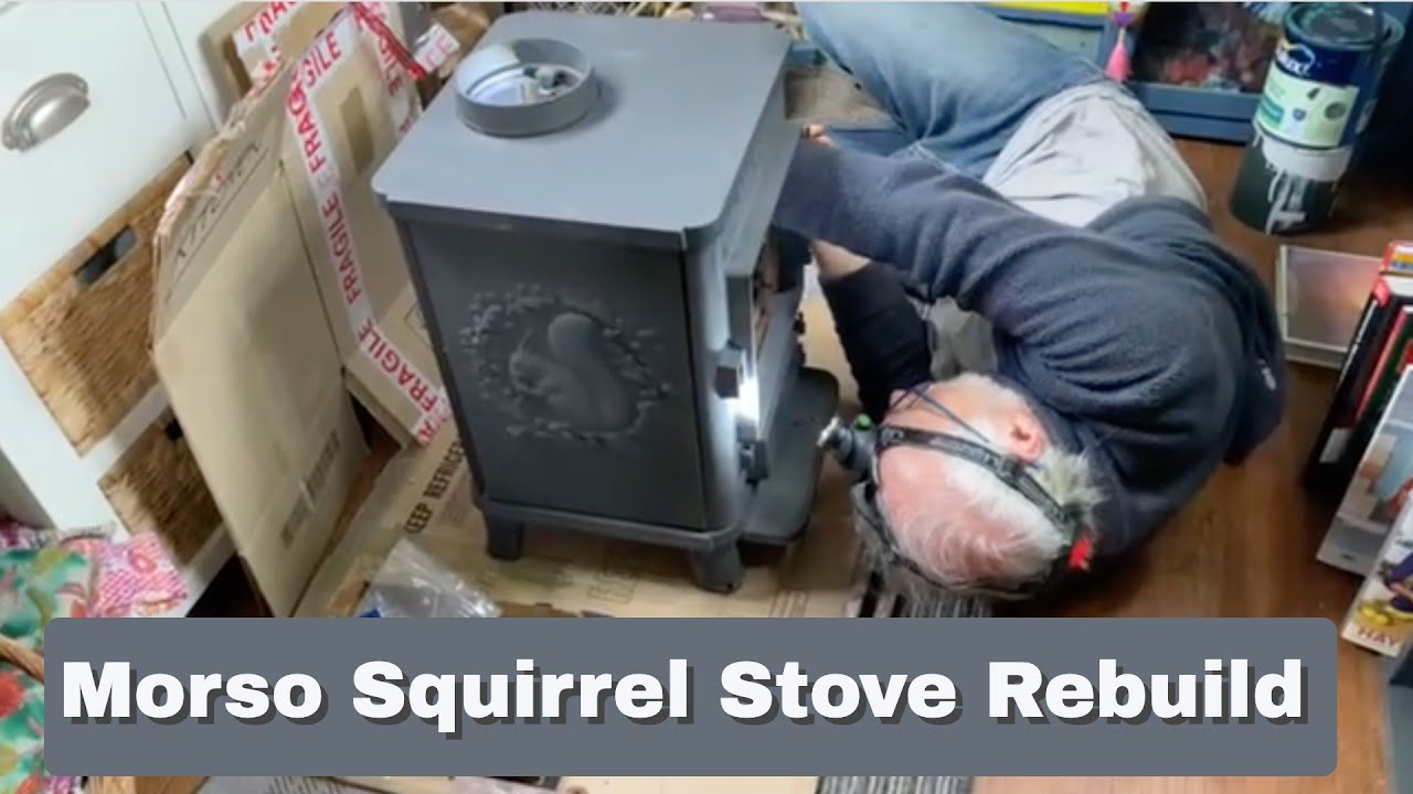 23. Narrowboat Multifuel Stove Repair and Rebuild Pt.3 YouTube