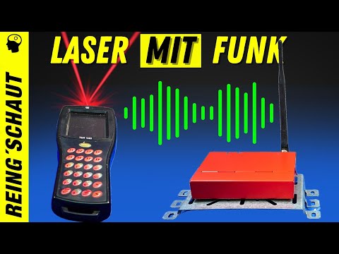 Laser Barcode Scanner mit Funk | reing'schaut!