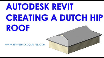 Creating a Dutch Hip Roof in Autodesk Revit