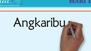Kosakata Bahasa Sunda dalam KBBI V-Angkaribung