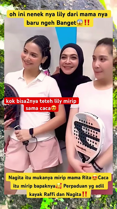 Oh jadi ini Kembarannya Lily mirip banget yak sama Nagita😱‼️ #shorts