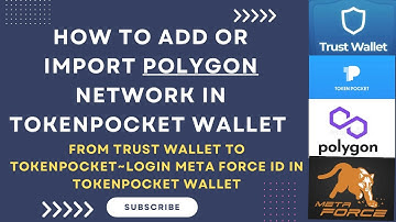 IMPORT OR ADD POLYGON NETWORK IN TOKENPOCKET? META FORCE ID LOGIN_TOKENPOCKET WALLET!!
