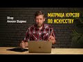 Матрица курсов по искусству. Алексей Шадрин