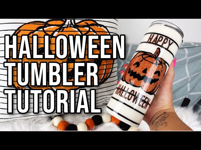 Halloween glitter globe tumblers, Snowglobe tumbler tutorial, Fix a failed  cup, Glitter Drip 