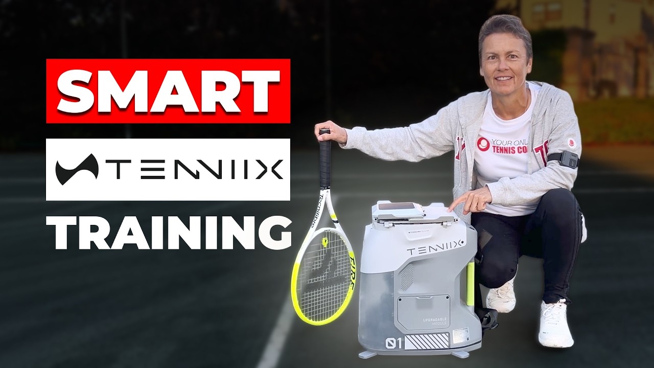 Tennex Machine Best Tennis Ball Machine? TENNIIX AI Robot Review + Setup - YouTube