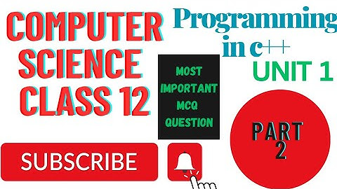 c++ revision tour 2 MCQ question//CLASS 12 jac boardprogramming in c++ /most important question/vvi