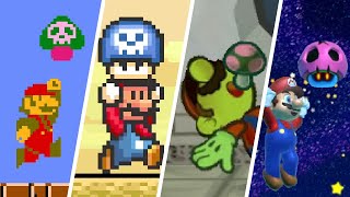 Evolution of Mario Eating Poison Mushroom (1986-2021)