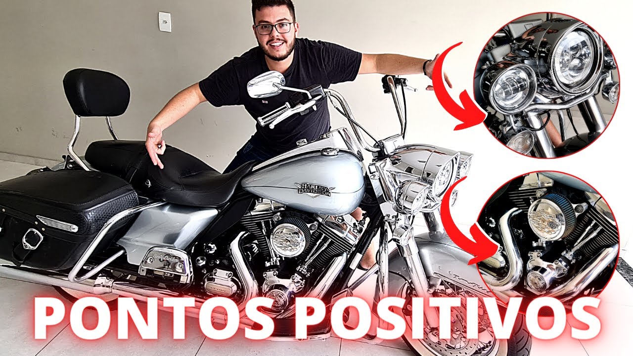 Road King Classic: 5 PONTOS POSITIVOS! - Vlog 105 