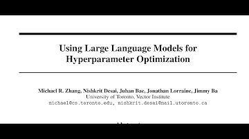 Using Large Language Models for Hyperparameter Optimization