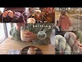 vlog🧶自分で編んだセーターを着てカフェ巡り/質問返し②/手染め糸の名前募集/12月にomamesoramameさん手染め糸イベント開催🫛