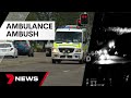 Young thugs film themselves taunting paramedics in Townsville | 7 News Australia