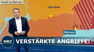 UKRAINE-KRIEG: Russland fordert Mariupol erneut zur Kapitulation auf! Die militärische Lage