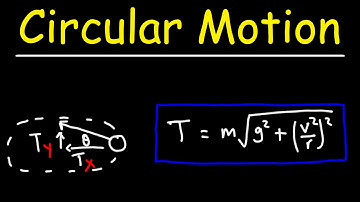 Uniform Circular Motion Formulas - Centripetal Acceleration, Tension Force, Frequency, and Period