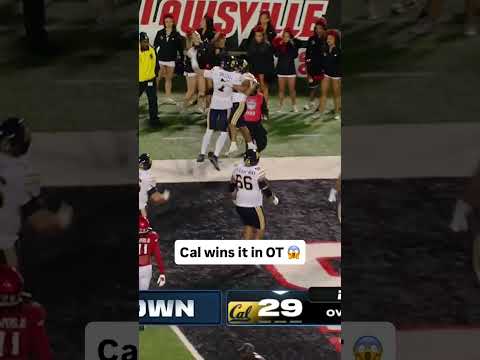 Clutch time touchdown 👏 #calbears  #accfootball #collegefootball #ncaafootball #football #sports