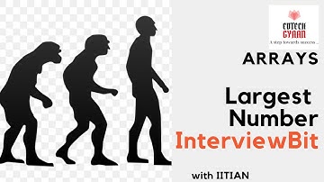 Largest Number | InterviewBit | Arrays | Interview prep. | IIT Kanpur