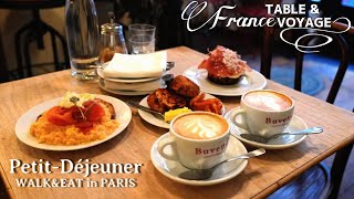 Stylish breakfast at La Buvette / Urban landscape beyond the Butte Montmartre / Relax Paris