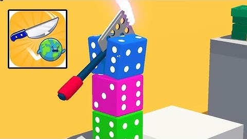 Slice it All! 🥳💥⚡️ Very Satisfying And Reaxing ASMR Slicing Game level 367 - 369