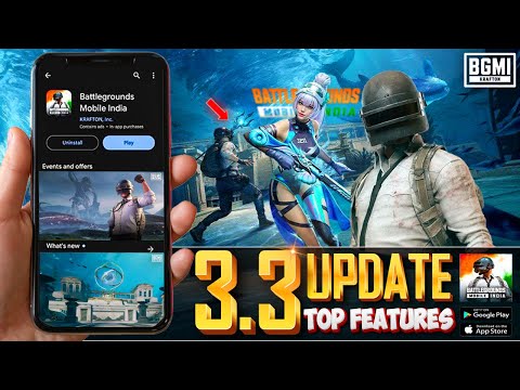 Bgmi New Update 3.3 : Top Features, Erangel 3.0, Free Uc & More - Natural Yt