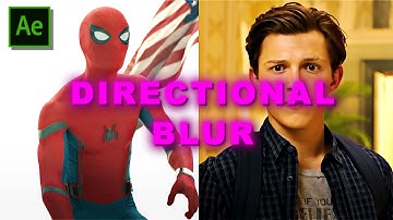 DIRECTIONAL BLUR NO PLUGINS | After Effects Tutorial