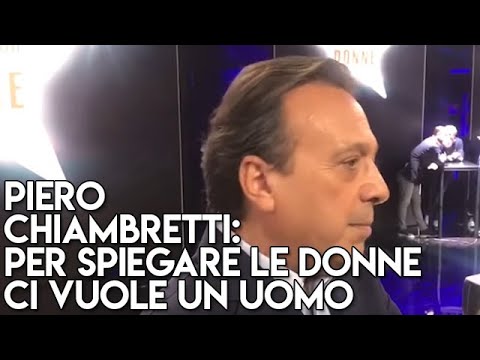 Piero Chiambretti: Per spiegare le donne occorre un uomo, io ci provo